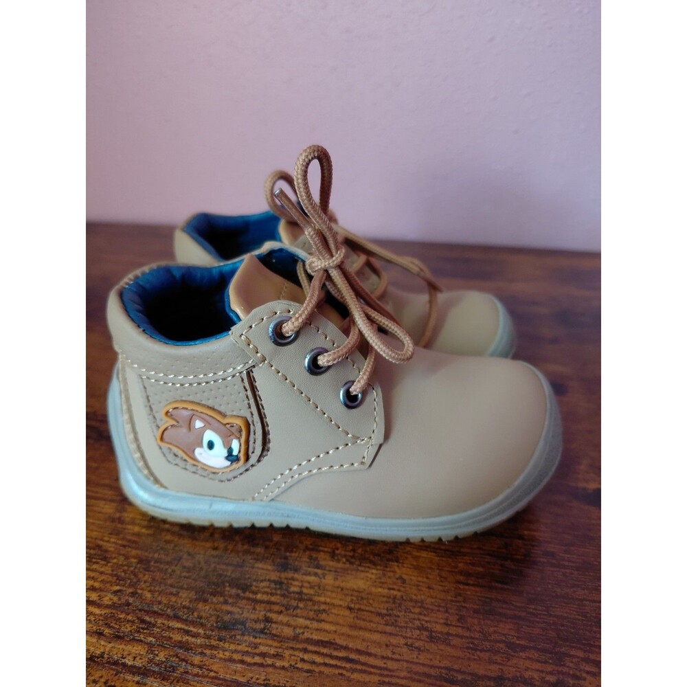 Baby Bunnies Kids Brand Infant/Toddler Lace Up Boots US Size 4/EU 20 - Picture 4 of 8